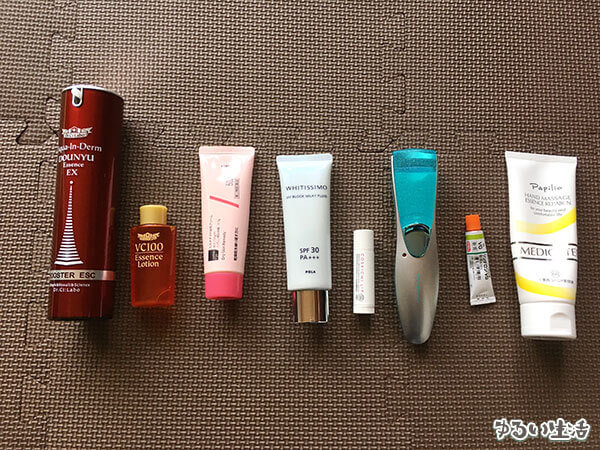 乾燥肌悪化中専用コスメたち