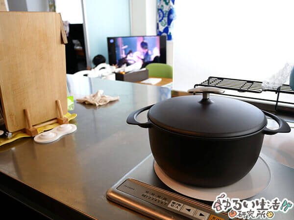 ユニロイのホーロー鍋