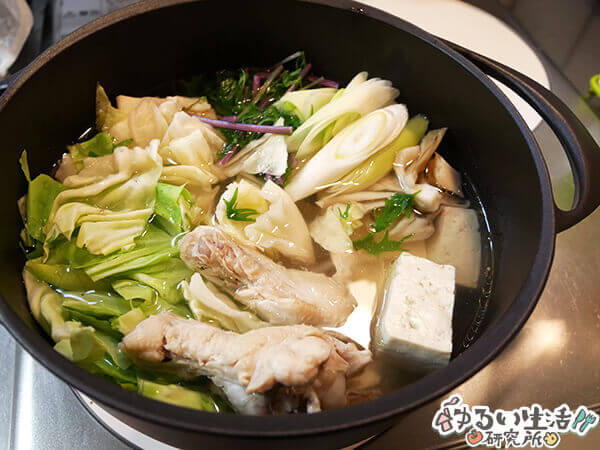 ユニロイのホーロー鍋